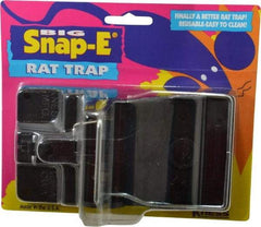 Made in USA - Snap Trap for Use on Rats - 5-1/2 Inch Long x 3 Inch Wide x 3-3/4 Inch High, Polystyrene and Steel - Benchmark Tooling