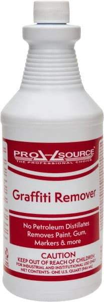 PRO-SOURCE - 32 oz Bottle Graffiti/Vandal Mark Remover - Removes Graffiti - Benchmark Tooling