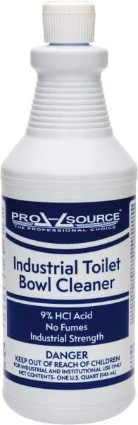 PRO-SOURCE - 1 qt Bottle Liquid Bathroom Cleaner - Mint Scent, Toilet Bowl - Benchmark Tooling