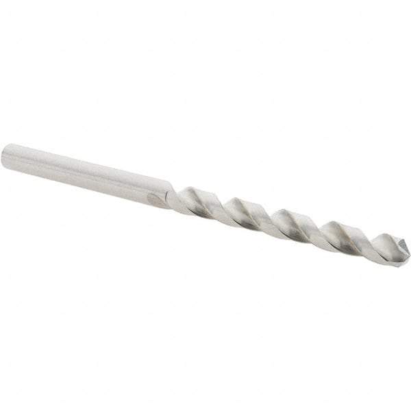 Guhring - #15 118° Cobalt Jobber Drill - Bright Finish, Right Hand Cut, Spiral Flute, Straight Shank, 80mm OAL, Four Facet, Split Point - Benchmark Tooling