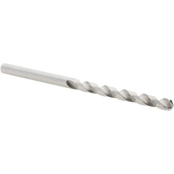 Guhring - #20 118° Cobalt Jobber Drill - Bright Finish, Right Hand Cut, Spiral Flute, Straight Shank, 75mm OAL, Four Facet, Split Point - Benchmark Tooling