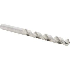 Guhring - 23/64" 118° Cobalt Jobber Drill - Bright Finish, Right Hand Cut, Spiral Flute, Straight Shank, 125mm OAL, Four Facet, Split Point - Benchmark Tooling