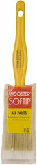 Wooster Brush - 1-1/2" Synthetic General Purpose Paint Brush - 2-3/16" Bristle Length, Plastic Handle - Benchmark Tooling