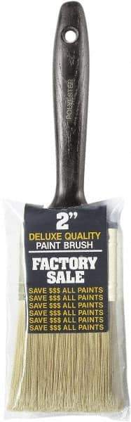 Wooster Brush - 2" Synthetic General Purpose Paint Brush - 2-7/16" Bristle Length, Plastic Handle - Benchmark Tooling