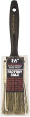 Wooster Brush - 1-1/2" Hog General Purpose Paint Brush - 2-3/16" Bristle Length, Plastic Handle - Benchmark Tooling