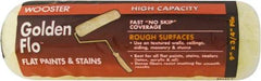 Wooster Brush - 3/4" Nap, 9" Wide Paint General Purpose Roller Cover - Rough Texture, Fabric - Benchmark Tooling