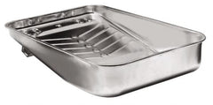 Wooster Brush - 9" Roller Compatible Paint Roller Tray - 3 Qt Capacity, 13" Wide, Steel - Benchmark Tooling