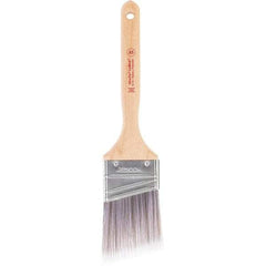 Wooster Brush - 2-1/2" Synthetic Paint Brush - 2-15/16" Bristle Length, Maple Handle - Benchmark Tooling