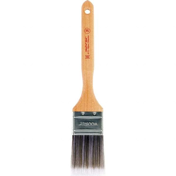 Wooster Brush - 2" Flat Synthetic Sash Brush - 2-11/16" Bristle Length, Maple Handle - Benchmark Tooling