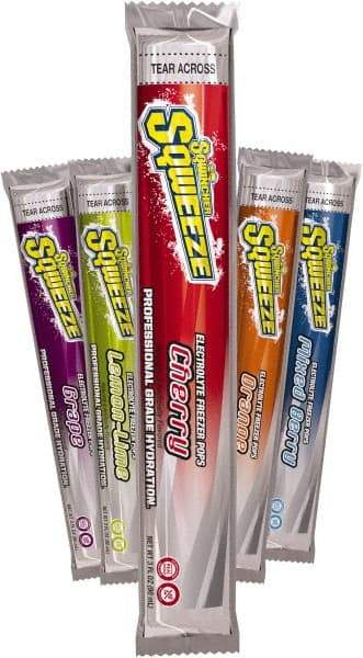 Sqwincher - 3 oz Pack Assorted Flavors Freeze Pop - Liquid Concentrate, Yields 3 oz - Benchmark Tooling