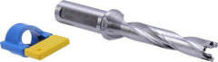 Iscar - 0.591" to 5/8" Diam, 5xD, 2.95" Max Depth, 3/4" Shank Diam, 5.86" OAL, Replaceable-Tip Drill - FCP, ICK, ICK-2M, ICM, ICP, iCP-2M Insert, 55125355 Toolholder, Series SumoCham - Benchmark Tooling