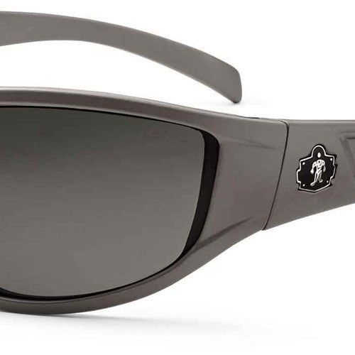 Njord Smoke Lens Matte Gray Safety Glasses - Benchmark Tooling