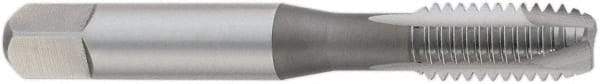OSG - M16x2.00 Metric Coarse, 3 Flute, Bright Finish, High Speed Steel Spiral Point Tap - Plug Chamfer, Right Hand Thread, 95mm OAL, 45mm Thread Length, 12.5mm Shank Diam, 2B Class of Fit, Series 122 - Exact Industrial Supply