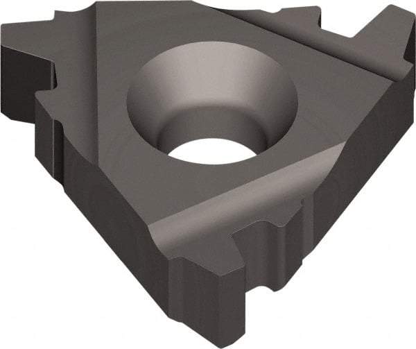 Vargus - 5EL External Left Hand 4 Stub Acme Laydown Threading Insert - Grade VTX, TiAlN Coated Carbide, 15.88mm Inscribed Circle - Benchmark Tooling