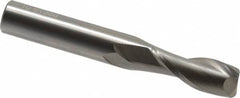 OSG - 10mm, 25mm LOC, 10mm Shank Diam, 70mm OAL, 2 Flute, Solid Carbide Square End Mill - Single End, Uncoated, Spiral Flute, 30° Helix, Centercutting, Right Hand Cut, Right Hand Flute, Series 402 - Benchmark Tooling