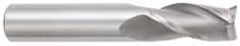 OSG - 3/32", 3/8" LOC, 3/8" Shank Diam, 1-1/2" OAL, 3 Flute, Solid Carbide Square End Mill - Exact Industrial Supply