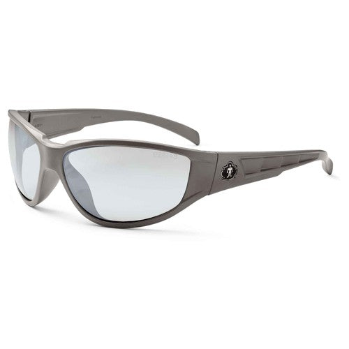 Njord In/Outdoor Lens Matte Gray Safety Glasses - Benchmark Tooling