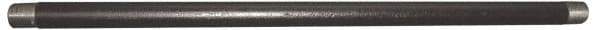 Value Collection - Schedule 160, 1-1/2" Diam x 8" Long Black Pipe Nipple - Threaded - Benchmark Tooling