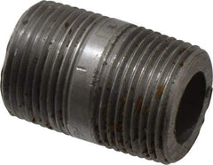 Value Collection - Schedule 160, 3/4" Diam x 1-1/2" Long Black Pipe Nipple - Threaded - Benchmark Tooling