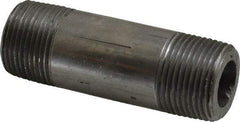 Value Collection - Schedule 160, 3/4" Diam x 3" Long Black Pipe Nipple - Threaded - Benchmark Tooling