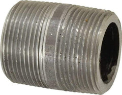 Value Collection - Schedule 160, 1-1/4" Diam x 2" Long Black Pipe Nipple - Threaded - Benchmark Tooling