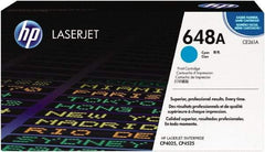 Hewlett-Packard - Cyan Toner Cartridge - Use with Hewlett-Packard Color LaserJet Printers CP4025n, CP4025dn, CP4525n, CP4525dn, & CP4525xh - Benchmark Tooling