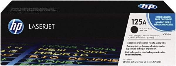 Hewlett-Packard - Black Toner Cartridge - Use with HP Color LaserJet CM1312nfi mfp, CP1215, CP1515n, CP1518ni - Benchmark Tooling