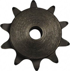 U.S. Tsubaki - 11 Teeth, 1" Chain Pitch, Chain Size 2042, Double Pitch Sprocket - 5/8" Bore Diam, 3.549" Pitch Diam, 4" Outside Diam - Benchmark Tooling