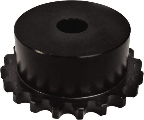 U.S. Tsubaki - 1" Bore Diam Plain Bore Roller Chain Coupling - 5.04" Coupling OD - Benchmark Tooling