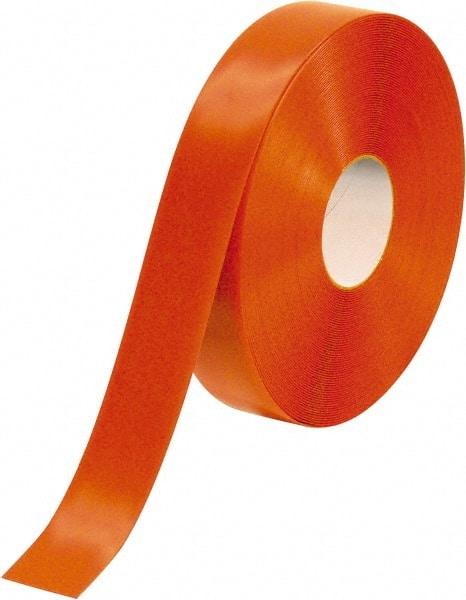 PRO-SAFE - Orange Solid Color PVC Tape - 2" Wide x 100' Long x 50 mil Thick, General Traffic - Benchmark Tooling