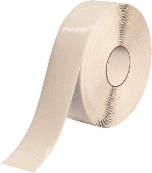 PRO-SAFE - White Solid Color PVC Tape - 3" Wide x 100' Long x 50 mil Thick, General Traffic - Benchmark Tooling