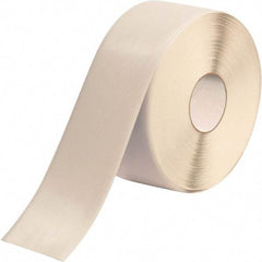 PRO-SAFE - White Solid Color PVC Tape - 4" Wide x 100' Long x 50 mil Thick, General Traffic - Benchmark Tooling