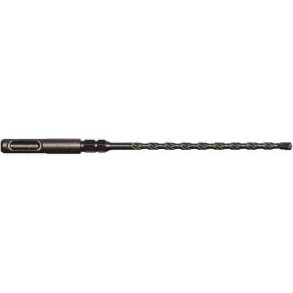 3/16″ Diam, SDS-Plus Shank, Carbide-Tipped Rotary & Hammer Drill Bit 4″ Usable Length, 7″ OAL