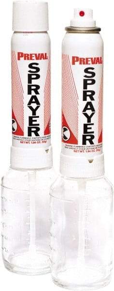 UltraTech - Siphon Feed Paint Sprayer - 6 oz Capacity, 0 Min psi, 73 Max CFM, For Sealers - Benchmark Tooling