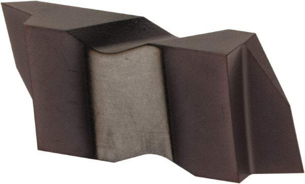 Tool-Flo - FLTK3 Grade AC50, Internal/External 60° V Threading Insert - 10 to 44 TPI Ext Pitch, 9 to 24 TPI Int Pitch, Left Hand Insert, AlTiN Finish, Carbide - Benchmark Tooling