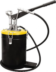 PRO-LUBE - Grease Lubrication 3 Strokes/oz Flow Aluminum & Steel Lever Hand Pump - For 528 oz Container - Benchmark Tooling