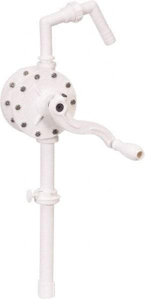 PRO-LUBE - DEF Lubrication Polypropylene Rotary Hand Pump - For 15 to 55 Gal Container - Benchmark Tooling