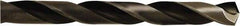 Irwin - 9/32" 135° High Speed Steel Jobber Drill - Oxide Finish, Spiral Flute, Straight Shank, 4-1/4" OAL, Split Point - Benchmark Tooling