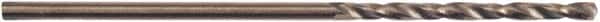 Irwin - 5/16" 135° High Speed Steel Jobber Drill - Oxide Finish, Spiral Flute, Straight Shank, 4-1/2" OAL, Split Point - Benchmark Tooling