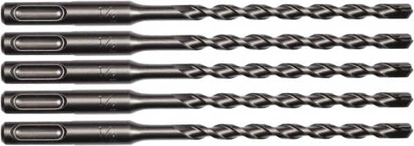 1/4″ Diam, SDS-Plus Shank, Carbide-Tipped Rotary & Hammer Drill Bit 4″ Usable Length, 6″ OAL