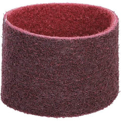 Dynabrade - 3" Wide x 10-11/16" OAL, Aluminum Oxide Abrasive Belt - Aluminum Oxide, Medium, Nonwoven, Cloth Backing - Benchmark Tooling