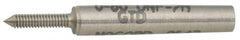 GF Gage - 3/4-10 No Go Truncated Taperlock Thread Setting Plug Gage - Class 2A, Size 3 Handle, Steel - Benchmark Tooling