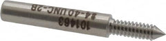 GF Gage - #4-40, Class 2B, Single End Plug Thread No Go Gage - Hardened Tool Steel, Size 00 Handle Not Included - Benchmark Tooling