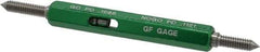 GF Gage - #5-40, Class 2B, Double End Plug Thread Go/No Go Gage - Hardened Tool Steel, Size 00 Handle Included - Benchmark Tooling