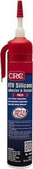 CRC - 8 oz Tube Red RTV Silicone Gasket Sealant - -80 to 500°F Operating Temp, 24 hr Full Cure Time - Benchmark Tooling