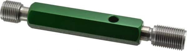 GF Gage - 5/8-18, Class 2B, Double End Plug Thread Go/No Go Gage - Hardened Tool Steel, Size 3 Handle Included - Benchmark Tooling