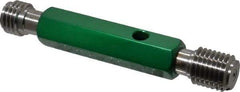 GF Gage - 7/8-9, Class 2B, Double End Plug Thread Go/No Go Gage - Hardened Tool Steel, Size 4 Handle Included - Benchmark Tooling