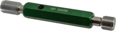 GF Gage - 5/8-24, Class 3B, Double End Plug Thread Go/No Go Gage - Hardened Tool Steel, Size 3 Handle Included - Benchmark Tooling