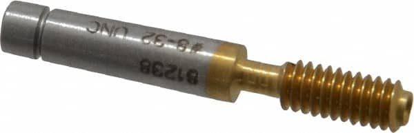 GF Gage - #8-32, Class 2B, 3B, Single End Plug Thread Go Gage - High Speed Steel, Size 0 Handle Not Included - Benchmark Tooling