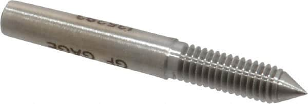 GF Gage - 4-40 Thread, Steel, Screw Thread Insert (STI) Class 2B/3B, Plug Thread Insert Go Gage - Single End without Handle - Benchmark Tooling